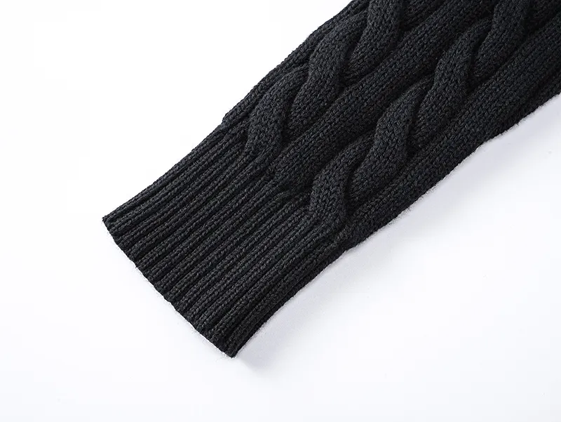 Style No. 2503 P220 Polo Ralph Lauren solid color comfortable thick cable twist knitted sweater Color: cream black navy gray Size: S (recommended within 120) m (recommended within 140) L (recommended within 160) xL (recommended within 180)